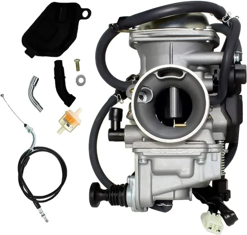 Reemplazo de carburador y cable de acelerador para Honda Foreman 450 TRX 450 TRX450ES TRX450FE TRX450FM TRX450S TRX 400 TRX 400FW ATV Carburador