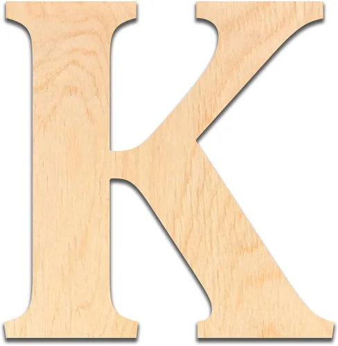 Miniatura 19 de Ampersand - Letras de madera de 6 pulgadas de alto, abedul báltico de 1/4 de pulgada de grosor, decoración de bricolaje pintable, letreros