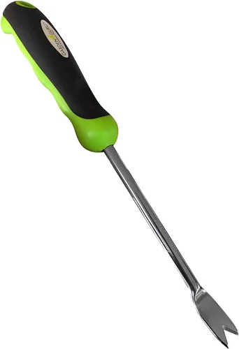 Miniatura 8 de Garden Guru Extractor de grietas de patio, herramienta para eliminar diente de león y raíces - arrancador de malas hierbas de acero inoxidable
