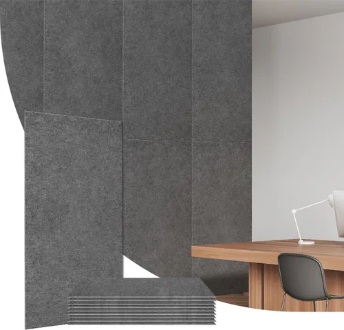 Miniatura 9 de Olanglab Paneles Acústicos de Pared Paquete de 10, 48 x 24 por Paneles Acústicos Absorbentes de Sonido, Paneles de Sonido para Estudio en Casa