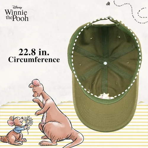 Miniatura 29 de Disney Winnie The Pooh Dad Hat, Adjustable Cotton Baseball Cap with Curved Brim