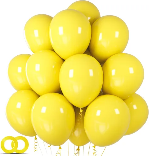 Miniatura 36 de Globos Naranjas Paquete de 100 de 12 pulgadas Globos de Látex Engrosados de Halloween Naranjas Globos Redondos de Helio para Halloween Cumpleaños