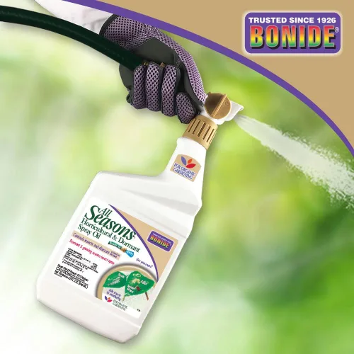 Miniatura 4 de Bonide All Seasons Aceite en Aerosol Hortícola y Latente, 32 oz Listo para Rociar, Prevención de Enfermedades y Eliminador de Insectos