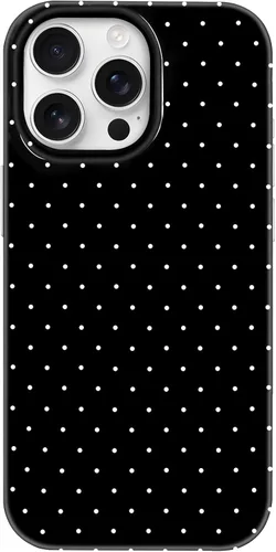 Miniatura 23 de Hython Funda para iPhone Air, diseño estético de lunares lindos, funda simple de 6.5 pulgadas, delgada, antiarañazos, parachoques de TPU suave, a