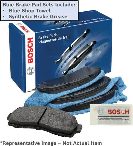 Miniatura 2 de BOSCH BE691 Juego de pastillas de freno de disco de cerámica azul - Compatible con Infiniti Q45, QX4; Nissan Pathfinder, X-Trail; FRONT