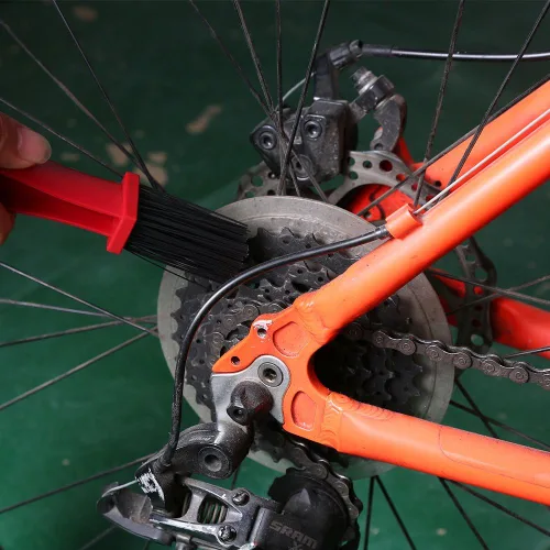 Miniatura 3 de Fydun Herramienta de limpieza de cadena de motocicleta, herramienta de limpieza de cadena de motocicleta, herramienta de cepillo de bielas multiusos