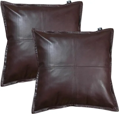 Funda de almohada de piel de cordero – Funda de cojín para sofá, fundas decorativas para sala de estar o dormitorio de 20 x 20 pulgadas – Caja
