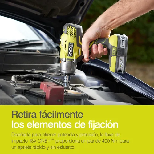 Miniatura 3 de Ryobi R18IW3-0 18V ONE+ Llave de impacto inalámbrica de 3 velocidades (solo cuerpo)