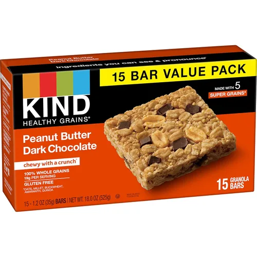 Miniatura 7 de Kind Granos saludables de granola, avena y miel con coco tostado, sin gluten, mezcla de aperitivos saludables, 0.18 onzas de proteína, 11 onzas, 3