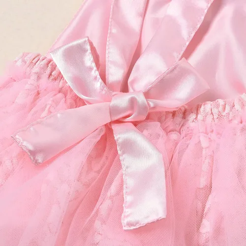 Miniatura 94 de Traje de bebé niña primer cumpleaños traje de encaje tul mameluco princesa tutú vestido de un año cumpleaños pastel Smash fotografía ropa