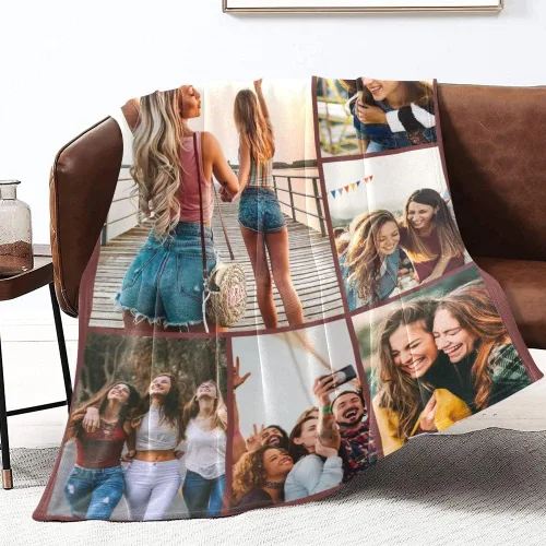 Miniatura 150 de Mantas personalizadas con foto, manta de fotos personalizada, mantas personalizadas con imagen, regalos personalizados para mujeres, hombres