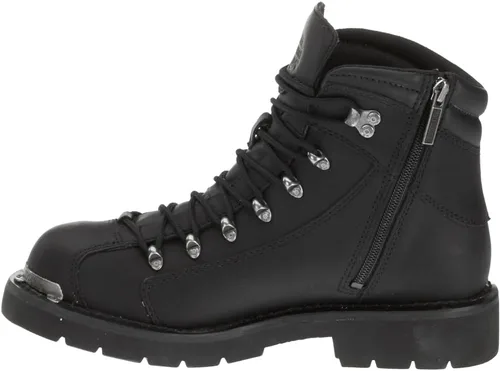 Miniatura 4 de Harley-Davidson Botas casuales de cuero electrónico para hombre, color negro, 7