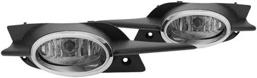Winjet Serie OEM para Honda Civic Coupe 2009 2010 2011 - Luces antiniebla de conducción + interruptor + kit de cableado (transparente)