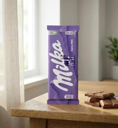 Miniatura 4 de Milka Alpenmilch Alpine Chocolate con leche 3.17 oz (paquete de 2)