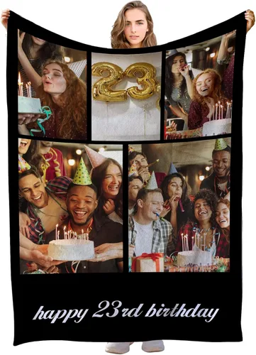 Miniatura 15 de Manta personalizada con imagen, manta de fotos personalizada, manta personalizada, regalos personalizados para novio, novia, mamá