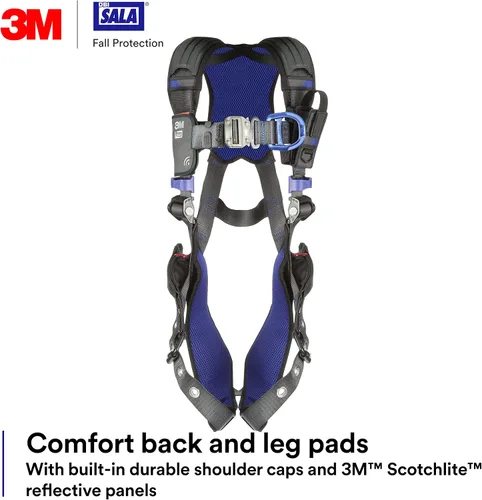 Miniatura 8 de 3M 1140137 DBI-SALA ExoFit X300 - Arnés de escalada cómodo, protección contra caídas, OSHA, ANSI, industria general, anillo en D trasero y delantero