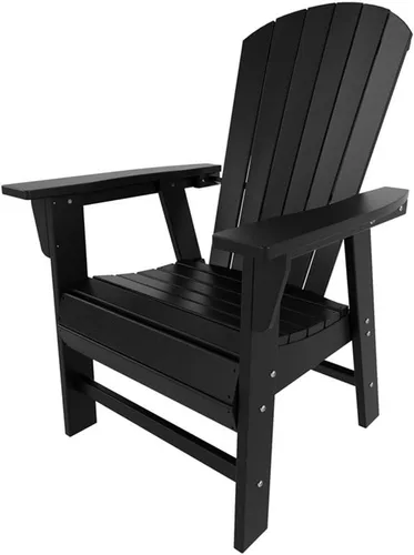 Miniatura 6 de Costaelm Sillas de césped, sillas de porche delantero, HDPE balcón, piscina, silla Adirondack, moderna silla de patio al aire libre, salón de resina
