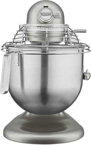 Miniatura 5 de KitchenAid KSMC895CU - Mezclador comercial de encimera de 8 cuartos con protector de tazón, 10 velocidades, impulsado por engranajes, contorno