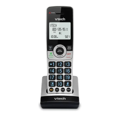 VTech IS8201 Auricular Adicional para la Serie de Teléfonos Inalámbricos de Grado Comercial IS8251, Perfecto para Oficina en Casa, Bloqueo