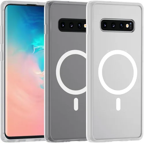 Miniatura 8 de TIANNIUKE Funda Magnética para Samsung Galaxy S21 5G, Mate Translúcida Anti-Huellas Dactilares, Compatible con MagSafe, Ajuste Delgado a Prueba
