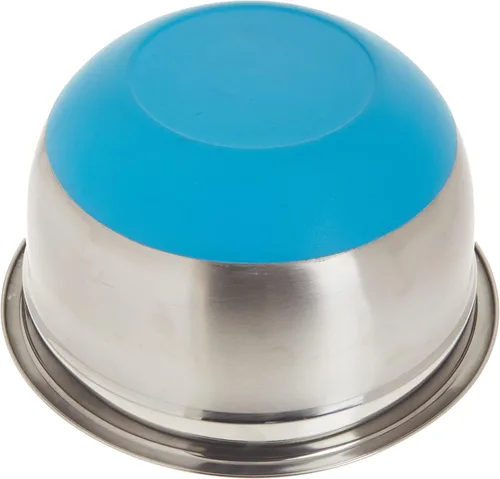 Miniatura 5 de ExcelSteel Cuenco de mezcla de acero inoxidable de 3 cuartos de galón con base antideslizante