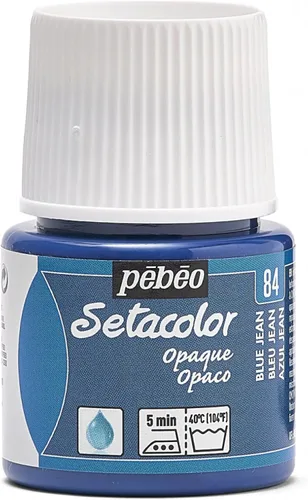 Miniatura 52 de Pebeo Setacolor - Pintura para tela (opaca, 45 ml), color dorado perla