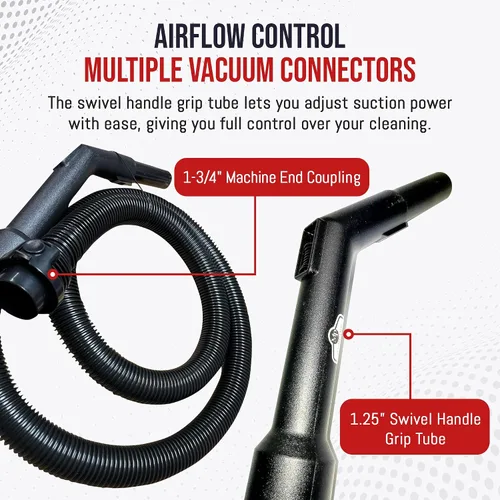 Miniatura 4 de Maresh Products - Manguera de vacío de repuesto para Eureka & Sanitaire Mighty Mite, SmartVac y Professional Series – Compatible con los modelos
