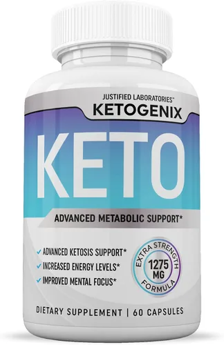 Miniatura 3 de Ketogenix Keto Pills 1275 mg Fórmula nueva y mejorada que contiene vinagre de sidra de manzana, aceite de oliva extra virgen en polvo, hoja de té