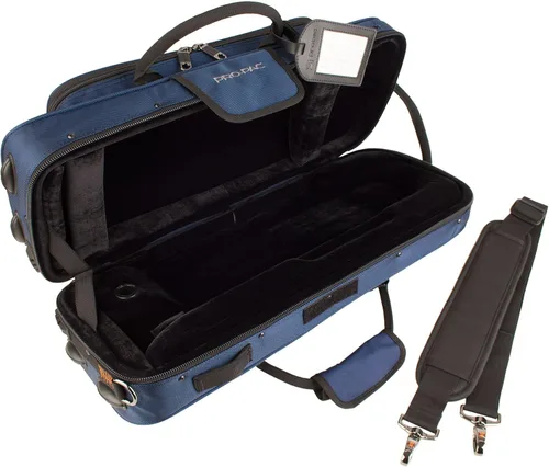 Miniatura 3 de Protec Funda para válvula Pro PAC contorneada para trompeta, color azul, modelo PB301CTBX y Pro Tec L226SP Trompeta de 6 puntos