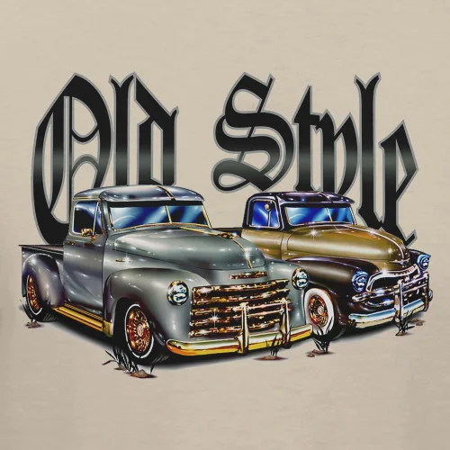Miniatura 2 de Rollin Hard Old Style Graphic T-Shirt