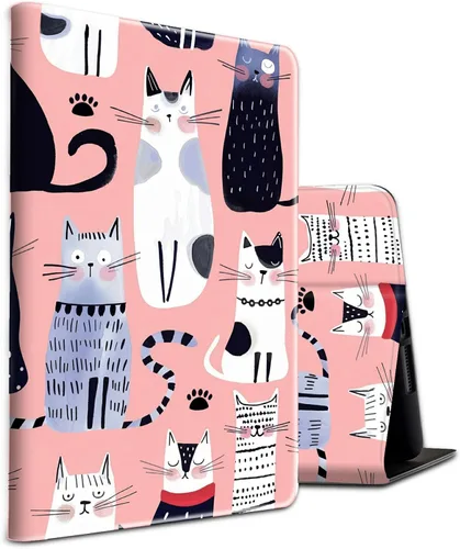 Miniatura 19 de Funda para tablet Amazon Kindle Fire HD 8/HD 8 Plus versión 2022/2020 (12ª/10ª generación), fundas antideslizantes multiángulo con función