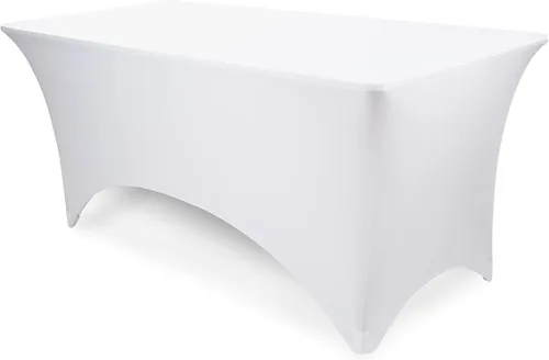 Miniatura 5 de Pomp Mantel elástico de elastano color antracita de 4 pies, resistente a las arrugas y a las manchas, tela de alta calidad de fácil cuidado, se