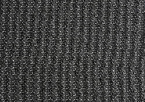 Miniatura 5 de Lorell Soho - Silla de trabajo, respaldo medio, respaldo de malla con asiento de tela, color negro