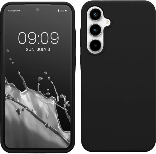 Miniatura 183 de kwmobile Funda Compatible con Samsung Galaxy A14 5G - Funda de teléfono de TPU y silicona con acabado suave - Verde Lima