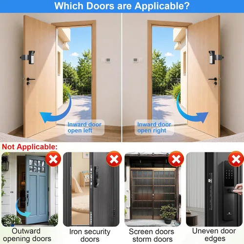 Miniatura 5 de Soporte antirrobo para timbre compatible con Ring 2026 Battery Doorbell/Plus/Pro, sin taladro, soporte inalámbrico para cámara de video con cubierta