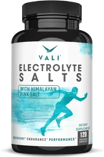 Píldoras de reemplazo orales rápidas de la rehidratación de las sales de Electrolyte - 120 cápsulas. Minerales de hidratación para la salud de