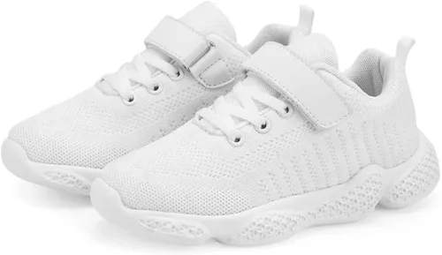 Miniatura 4 de YAVY Tenis unisex para niños, tenis para correr, zapatos ligeros para caminar (niñosniñosniños pequeñosniños grandes)
