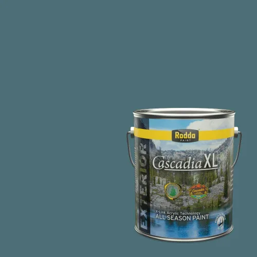 Miniatura 118 de Rodda Paint CASCADIA XL - Pintura satinada exterior e imprimación en uno, 1 galón, hoja de aloe