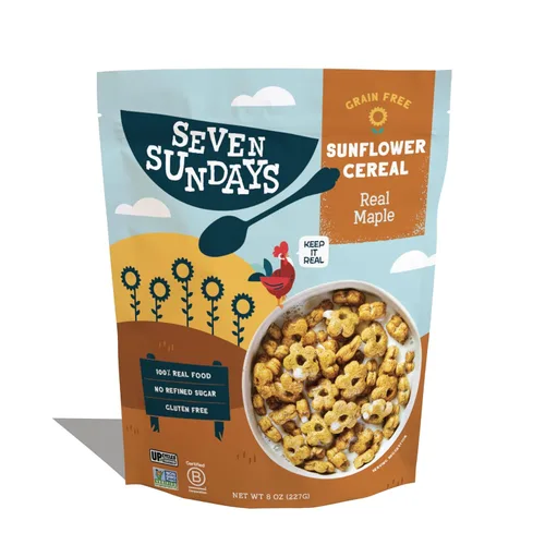 Siete Domingos Cereal Mple Sea Slt Gfree 8 OZ