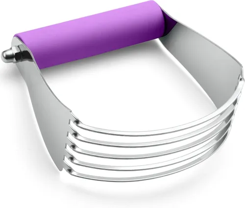 Miniatura 24 de Spring Chef Mezclador de Masa de Tamaño Mediano para Hornear, Herramienta Cortadora de Masa de Acero Inoxidable, Herramienta Manual de Cortador