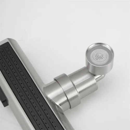 Miniatura 4 de Extensor de grifo de cascada de cocina, adaptador de grifo de cocina antisalpicaduras, giratorio universal de 360°, accesorios de repuesto de grifo