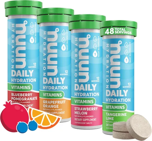 Tabletas de vitaminas bebibles Nuun Hydration, 1189904 VITA 4pack Mixed, 1, 1