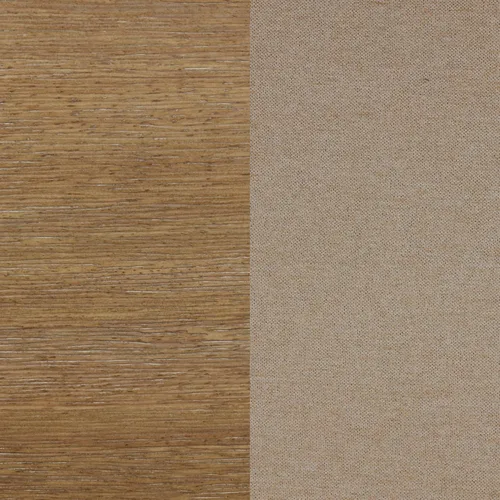 Miniatura 7 de Nathan James Gracie - Silla de comedor moderna, silla de comedor tapizada, lino natural/marrón claro, juego de 4 Lino marrón claro cepillado