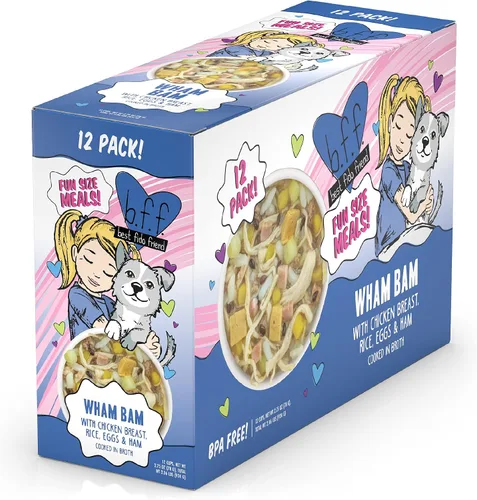 Miniatura 2 de Weruva Best Fido Friend Comidas de Tamaño Divertido para Perros, Wham Bam, Taza de 2.75oz, Paquete de 12