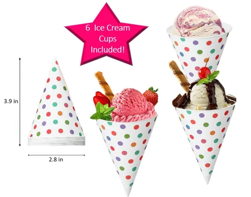 Miniatura 2 de ProductMix Mezclas de Helado Fáciles de Hornear y Congelar/Vainilla - Galletas y Crema y Miel de Caramelo/Fresa - Pastel Cortado y Deleite