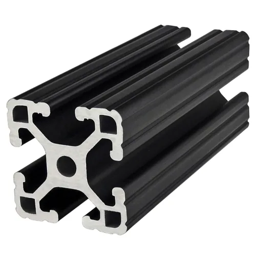 Miniatura 20 de 80/20 INC., 1515, 15 Series 1.5" x 1.5" Negro t-slotted extrusión X 12