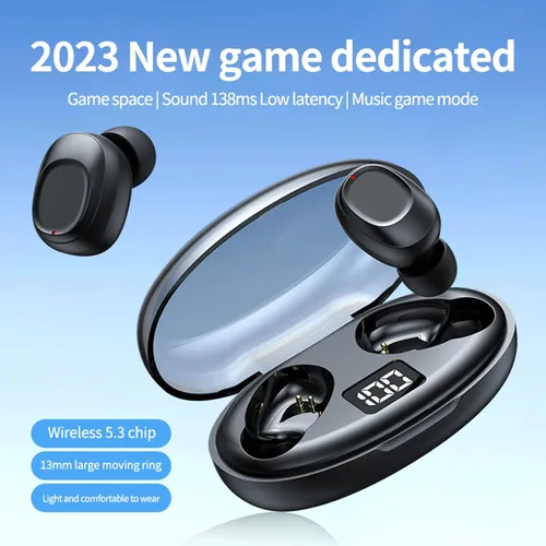 Miniatura 3 de Auriculares inalámbricos, Bluetooth 5.3, graves estéreo, micrófono con cancelación de ruido, impermeable IP7