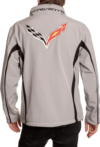 Miniatura 8 de GM Bonded - Chaqueta de poliéster para todas las estaciones, Chevrolet, Corvette, Camaro, Silverado, unisex para hombres y mujeres