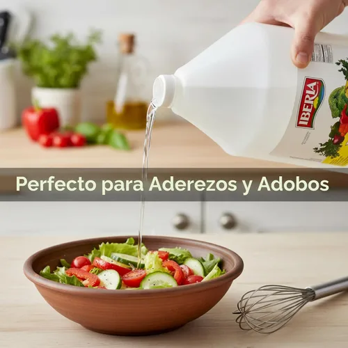 Miniatura 7 de Iberia Vinagre blanco destilado natural, 1 galón - 5% de acidez