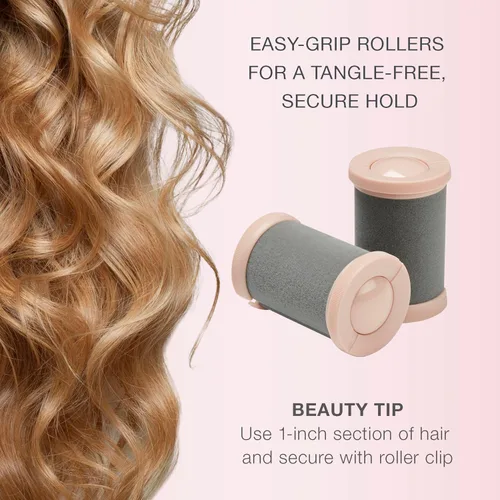 Miniatura 5 de Conair Rollos para volumen con calor instantáneo, Blanco